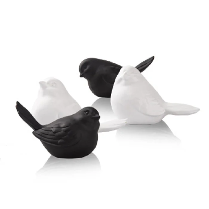 2021 NEW DESIGN IN STOCK RESIN BIRD SET DOVE PIGEON FIGURINES HOME DECORATION GARDEN ORNAMENTS GIVEAWAY GIFT TOURIST SOUVENIR