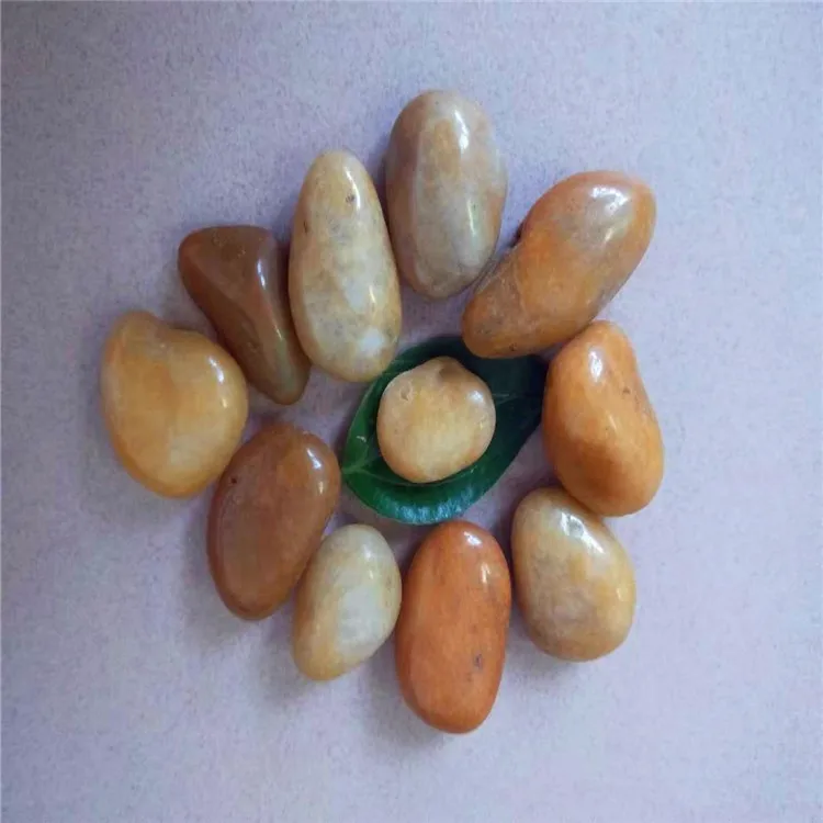 Mixed Colors Natural Washed Pebble Stone Beach Cobbles