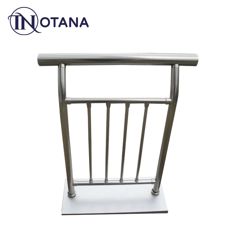 Modern design bracket parts aluminium handrails balustrade for exterior outdoor indoor stairs case balcony hand railing