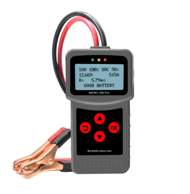 2022 Multi language available diagnostic tool CCA car 12V battery tester micro -  200pro with  Lancol brand