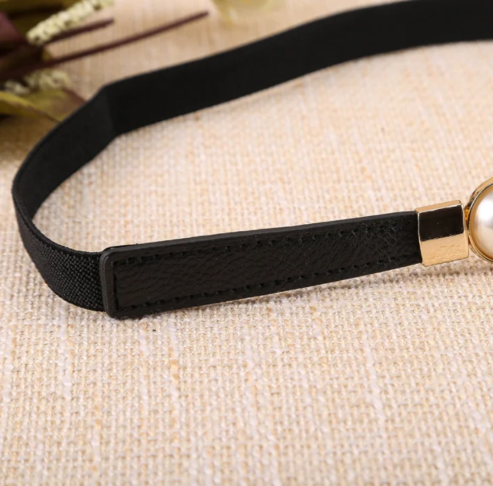
Fashion Designer Degree of Tightness Waistband Female Slim Belts Tiddler Alloy Buckle PU Waist Belts Match for Dresses 