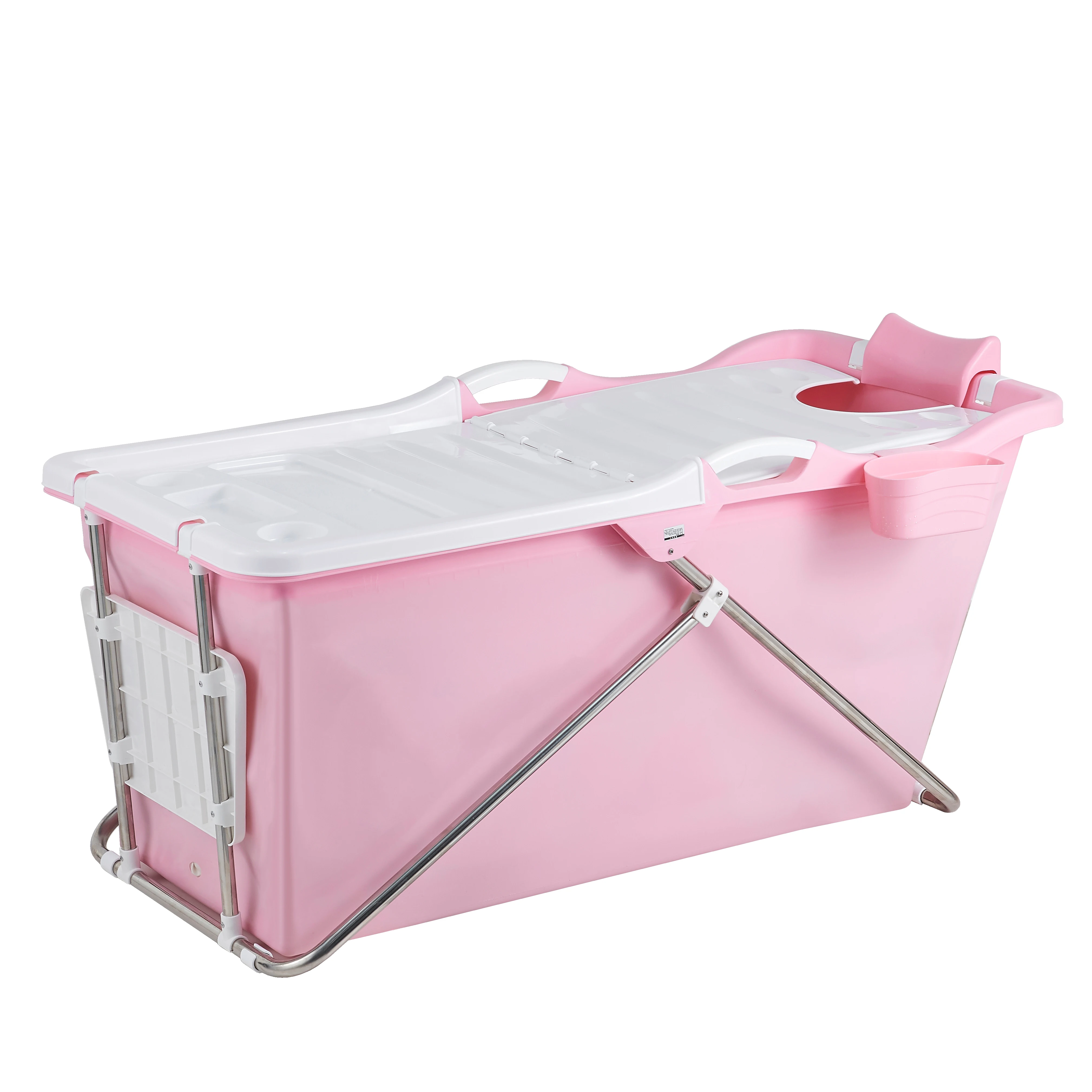 Bath Tube In Plastic PP5 REACH Test Passed Portable Freestanding Bathtub