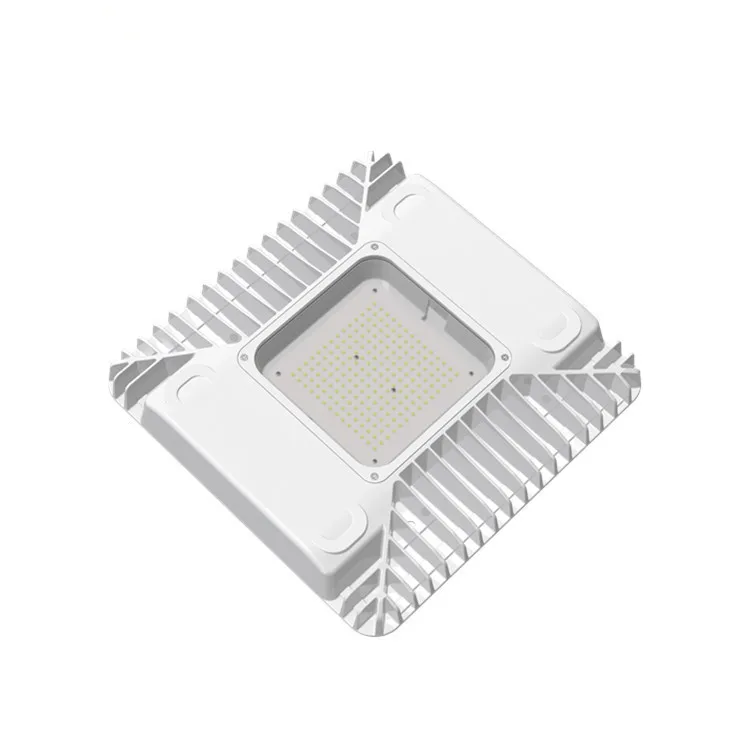 4000 Lumens LED Canopy Fixture 120-277V 100Watt 150W 5000 Kelvin Replaces 100 Watt Metal Halide