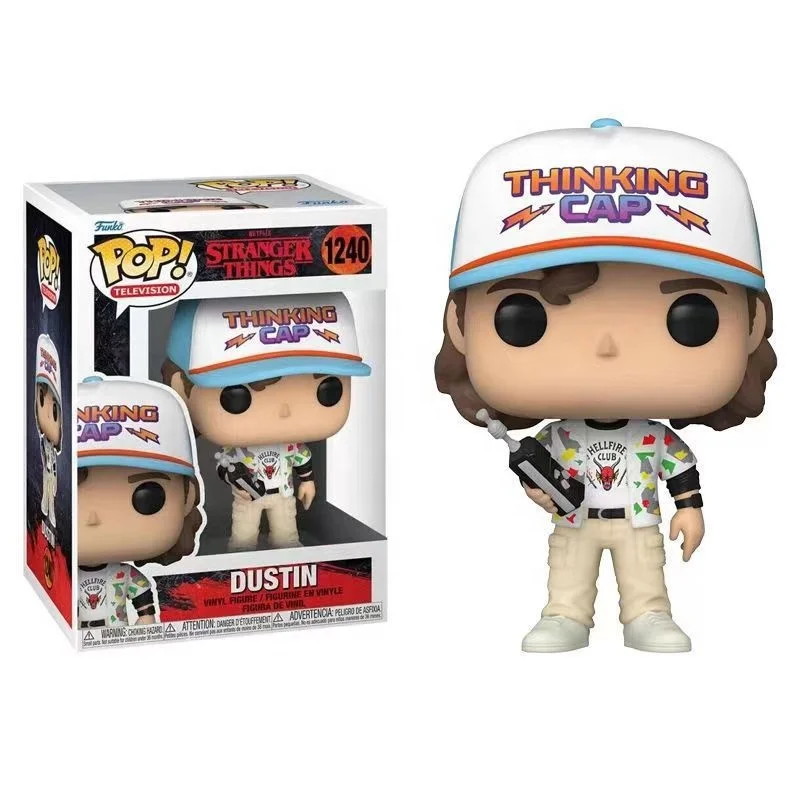 Thriller American Drama Stranger Things PVC Series Action model kids toys Suit with funko pop protector Action Figures toys Gift