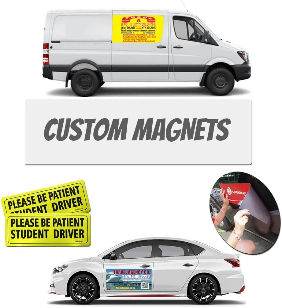 24x18 Custom Printed Political Car Magnetic Signs Outdoor & Car Magnets 30 Mil  Refrigerator Postcard Calendars Business Card