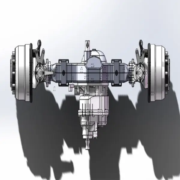1 / 14 metal power medium axle without brake plate