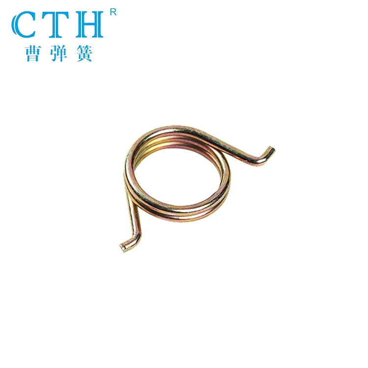 Spring manufacturers manufacture various specifications of torsion springs, stainless steel integral spiral double torsion sprin