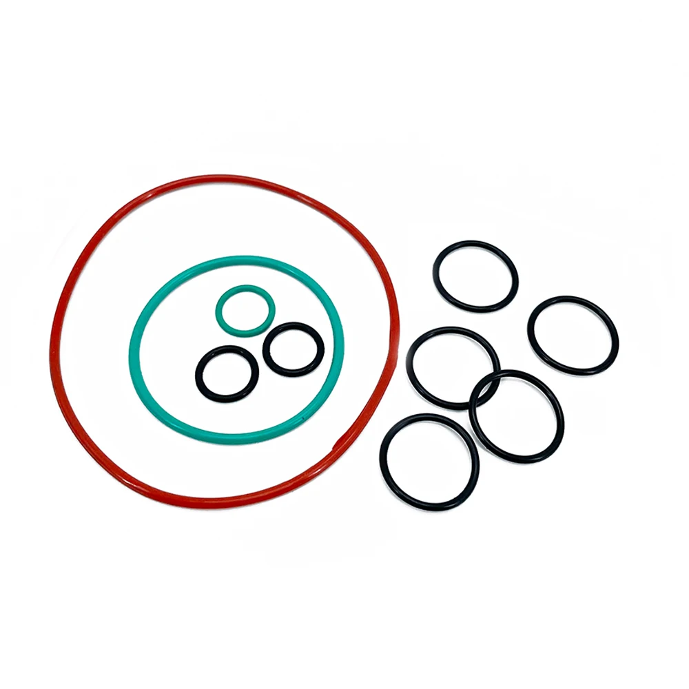 Индивидуальное маленькое fkm epdm nbr синее Желтое Белое красное цветное Силиконовое уплотнительное кольцо
