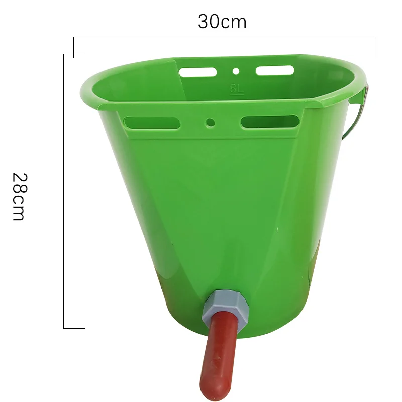 Milk pail Cows and sheep use plastic pacifiers to hang milk, animal feeding pail