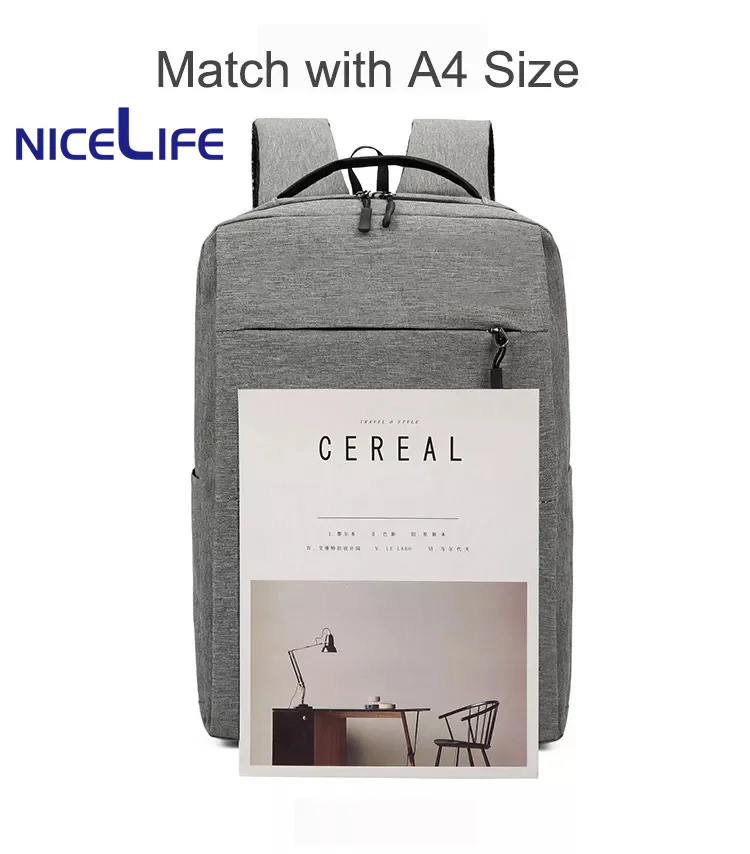 Ready to ship NiceLife Factory Primary school hiking travel dry bag waterproof backpack with USB kid backpack back bag for men