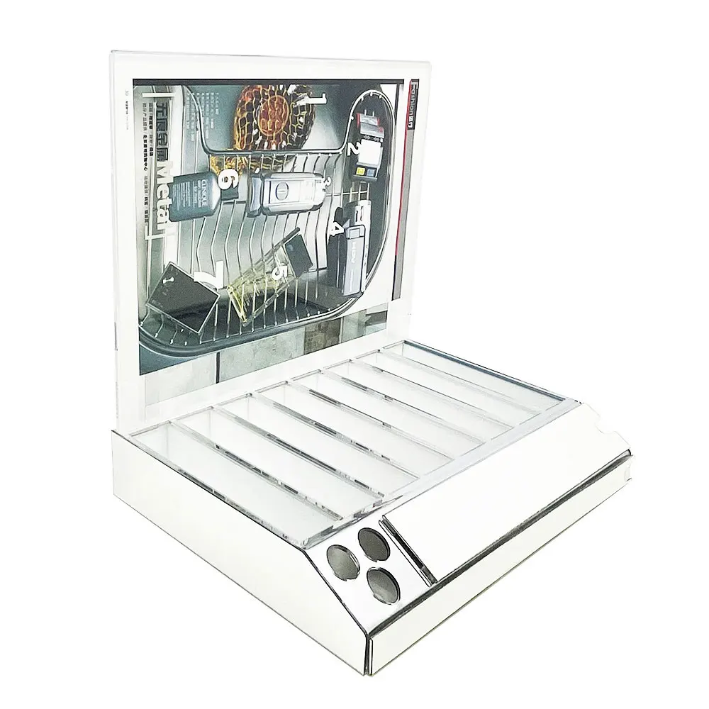 Акриловый выставочный стенд из оргстекла под заказ