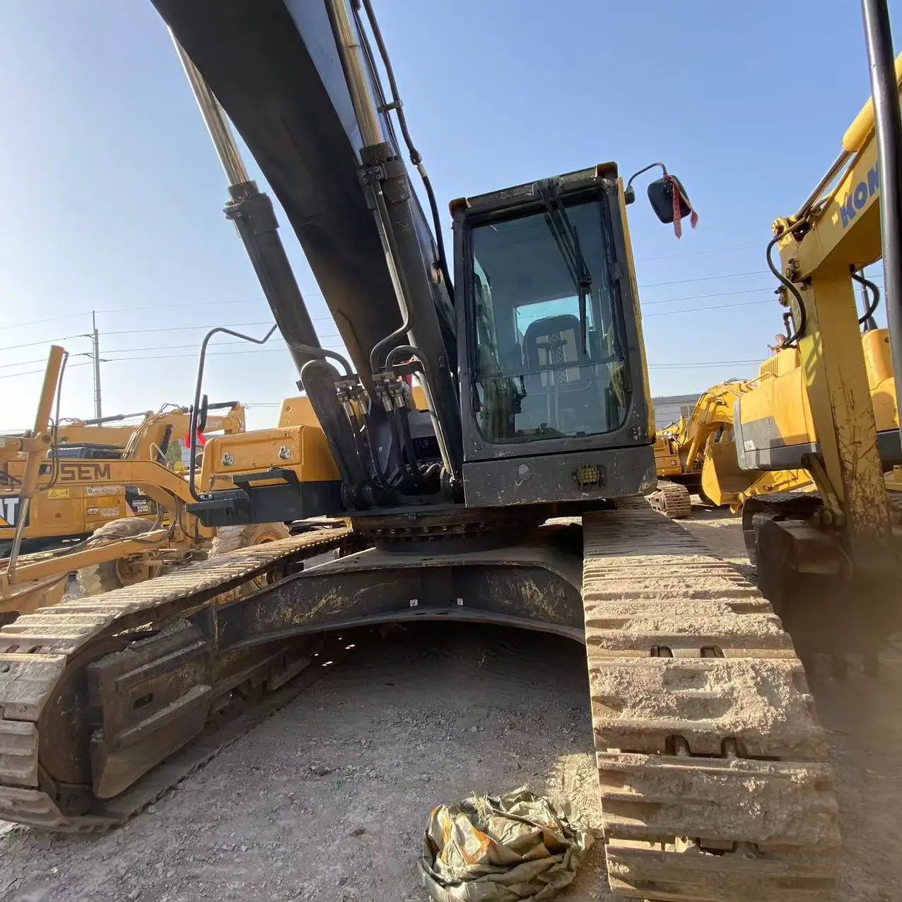 Лидер продаж экскаватор ZIHUI по низкой цене оригинальный Uesd Volvo EC480 высочайшее качество и низкие часы