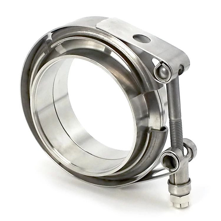 Customized Automotive Exhaust Pipe Clamp Kits Stainless Steel V Band Clamps