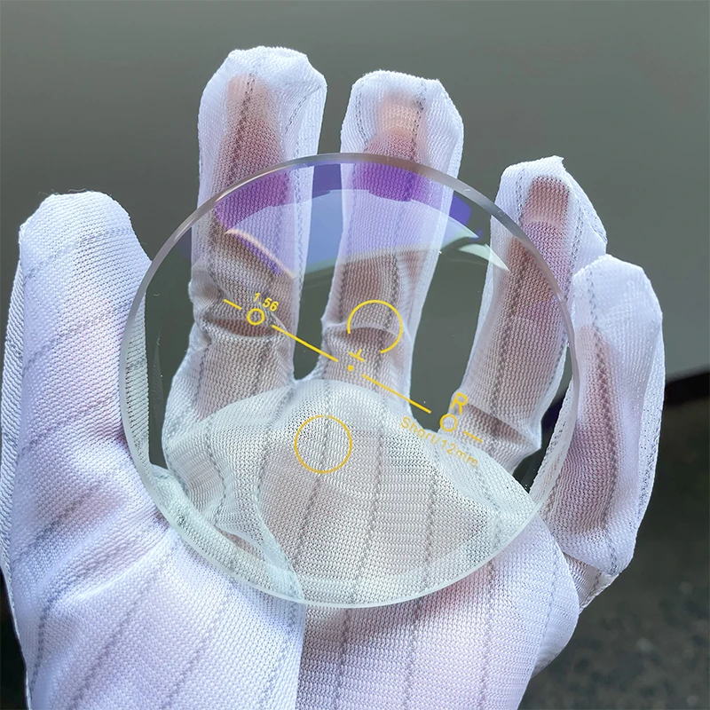 High Quality Semi finished 1.56 Progresssive lenses glasses blue cut lenses hmc optical lens wholesale