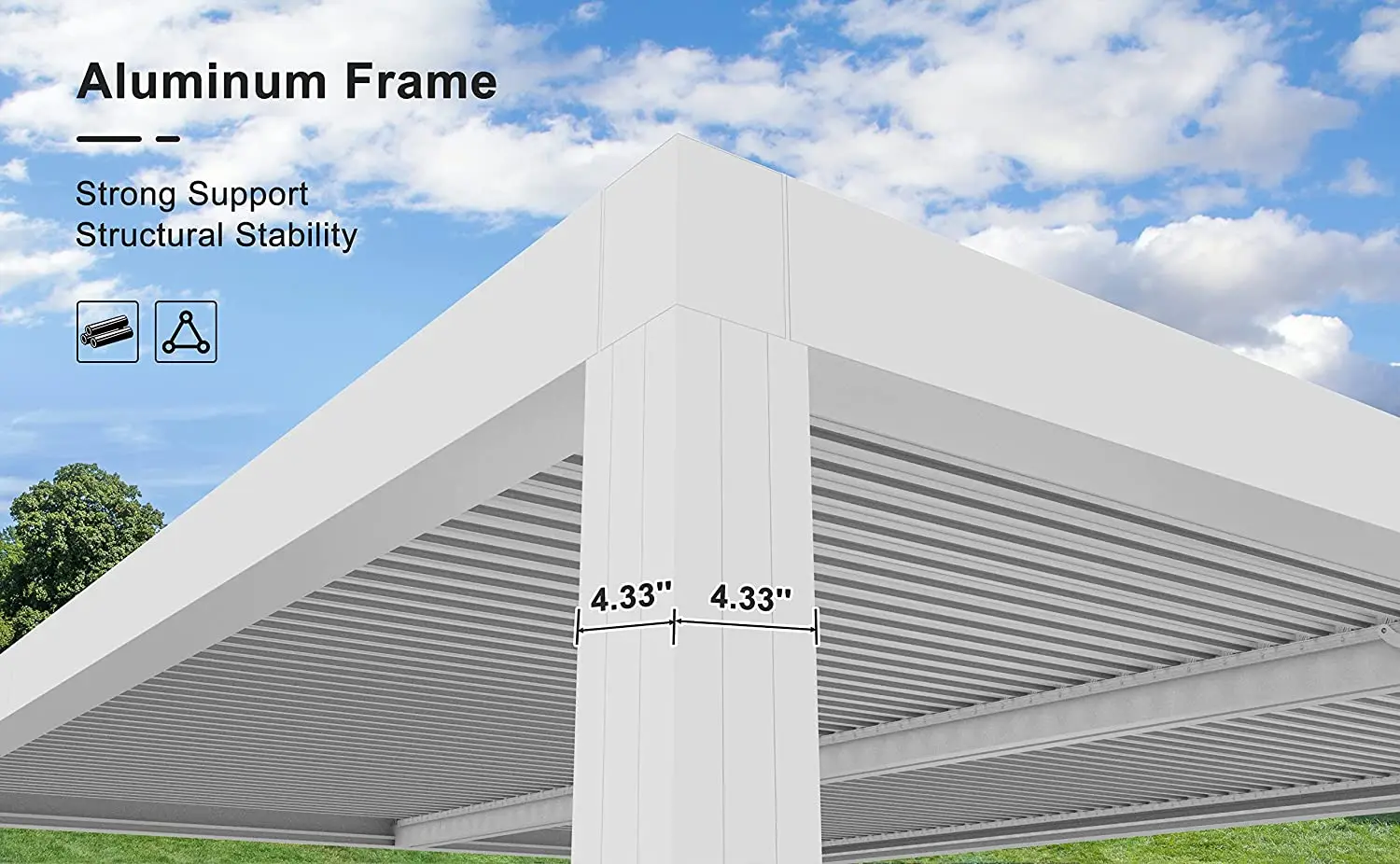 Pergola Canopy Pvc Pergola Canopy Patio Wood Pergola Chinese Style Timber Waterproof Customized Frame Sensor Outdoor Roof Garden