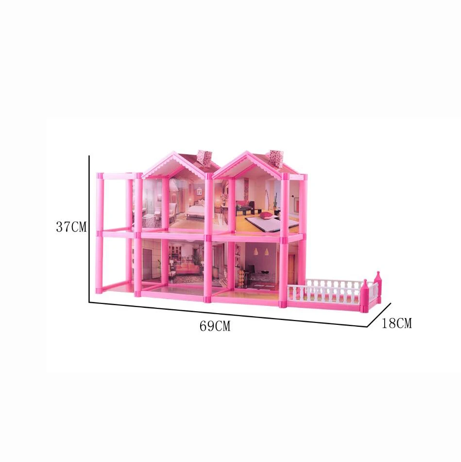 Дети Счастливый diy игрушка ролевые игры мебель набор Кукольный дом игрушка