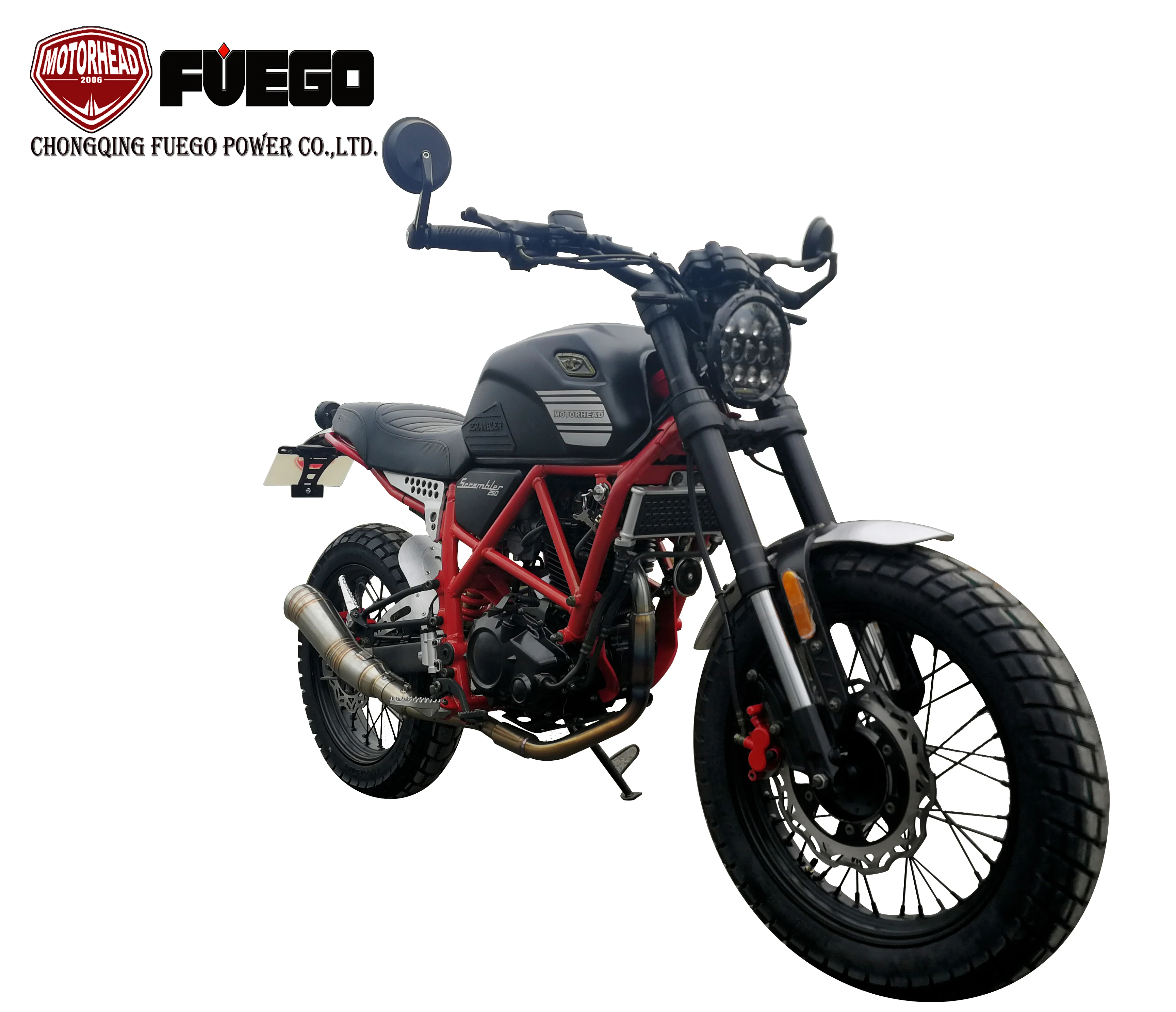 China 250cc 300cc dual sports motorcycle