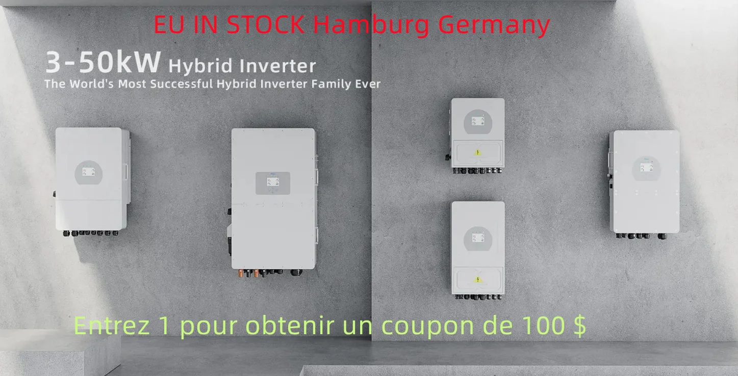 Deye  NEW MODEL SUN-3.6/5/6/7/7.6/8K-SG05LP1-EU-SM2 3.6k 5k 6k 7k 7.6k 8k Single Phase Hybrid Inverter