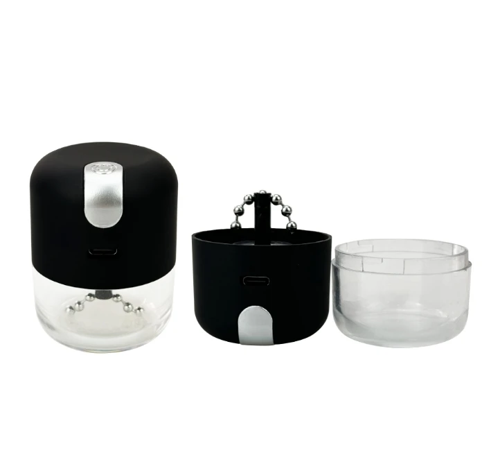 New Mini  Electric Ball-Chain Grinder Type C rechargeable One handed Herb grinder Electric
