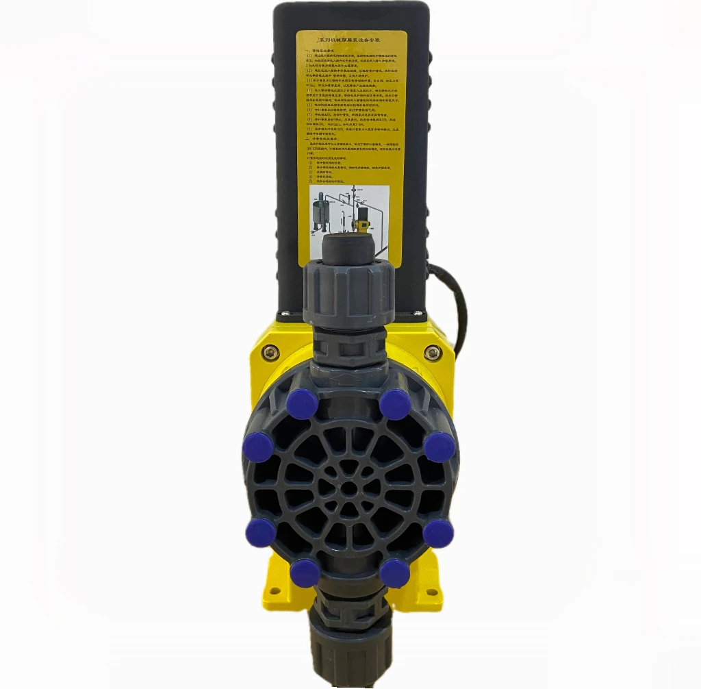 JWM-C Series High Efficiency Mechanical Diaphragm Metering Pumps Check Valve Can Be Self Cleaning