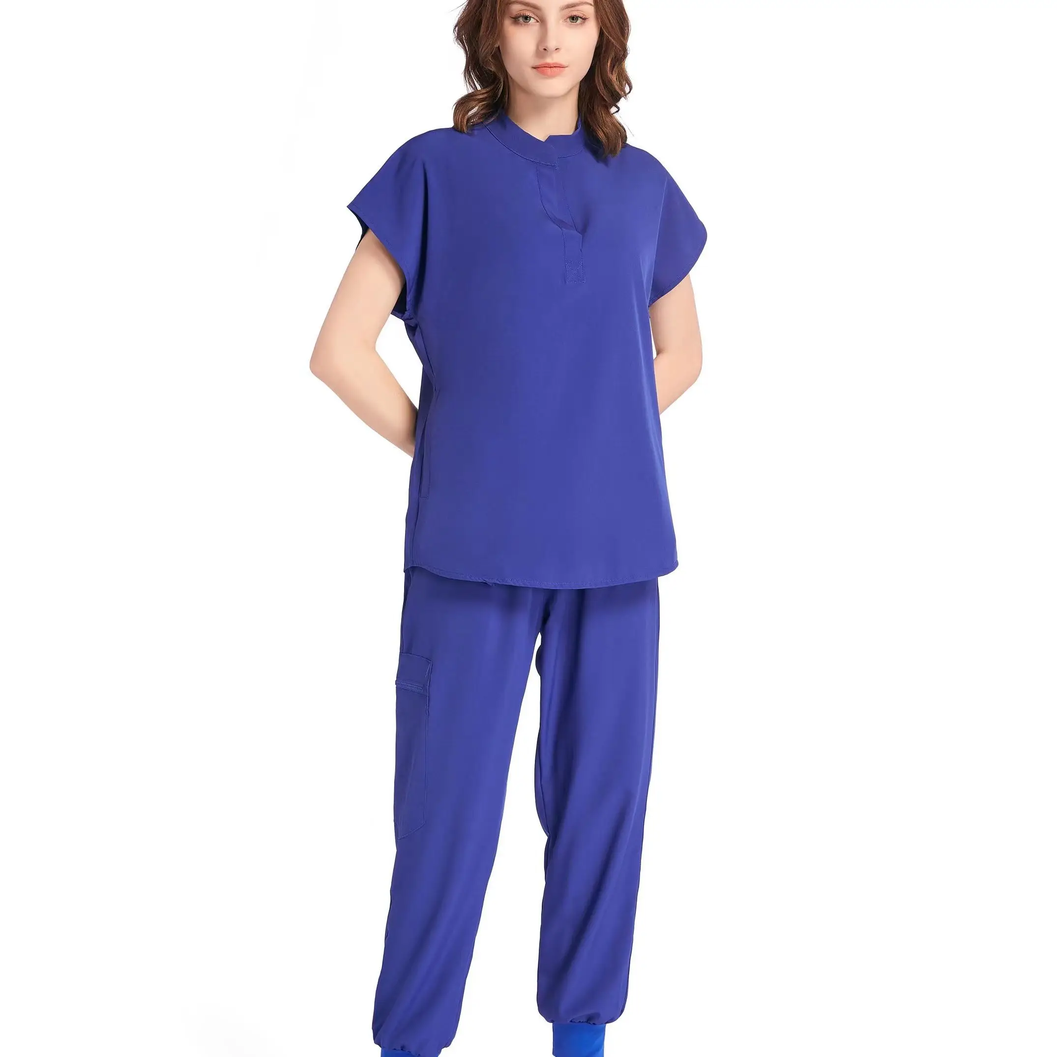 Hot Sell Scrub Suits Stretch Breathable Women Sets Jogger Nursing Scrubs Uniforms Medical Spandex Hospital Scrubs Uniforms Sets