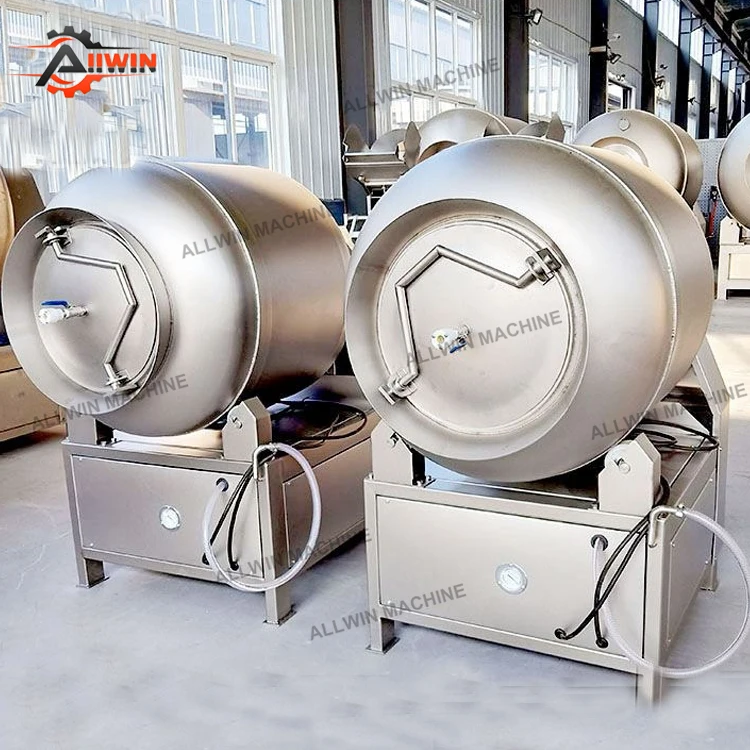Industrial 1200l vacuum sliced meat fried chicken hamburger pot-stewed tumbler automatic fish tumbler machine