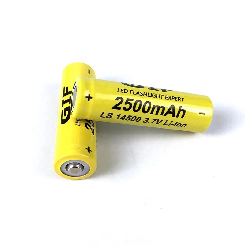 14500 battery 2500mah lithium ion rechargeable batteries cell for RC toy car
