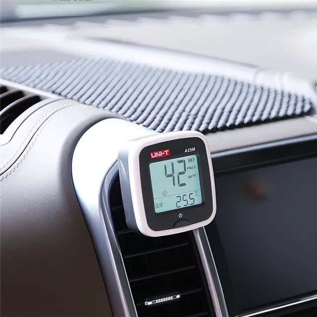 UNI-T A25M PM2.5 tesers мониторинг качества воздуха тестер измерения 0 ~ 500ug (кубические метры) автоматически настраивающийся диапазон
