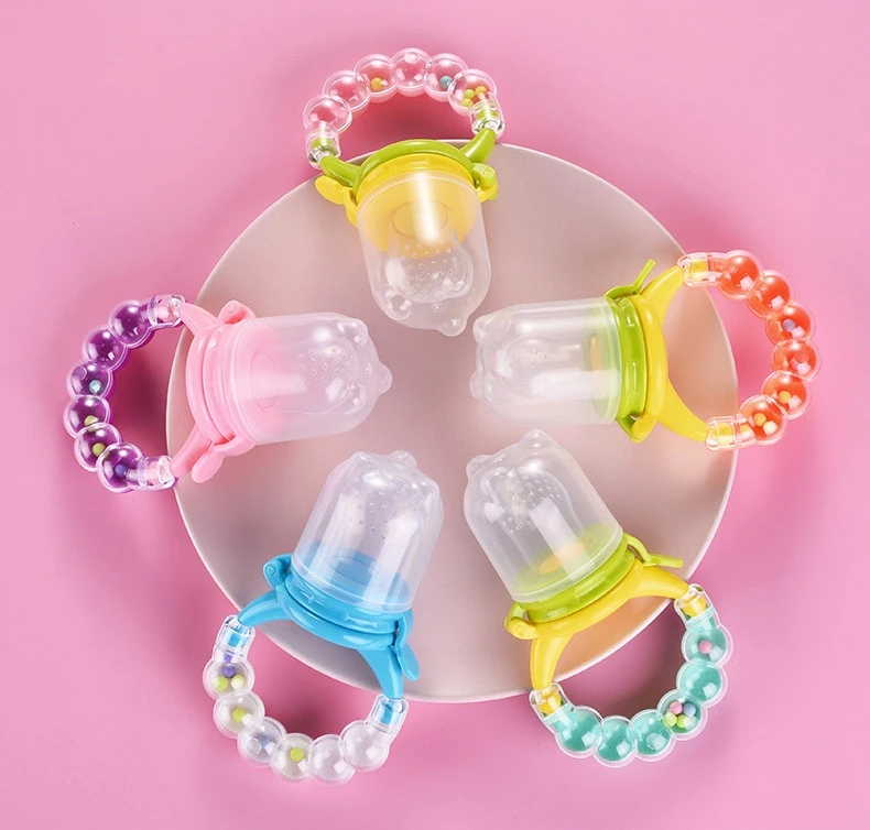 Baby Fresh Food Feeder Pacifier Feeder Pacifier Infant Fruit Teething Toy Silicone Pouches For Toddlers Kids