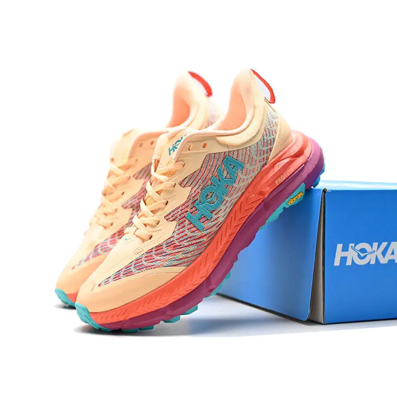 Outdoor HOKAS ONE mens running shoes Bondi Clifton 8 Carbon x 2 Amber Anthracite Castlerock floral women sports sneakers trainer