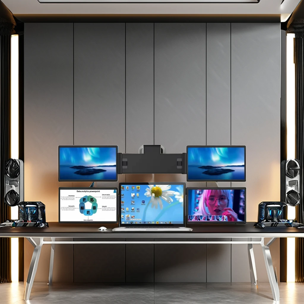 Portable 11.6 Inch HD Monitor with IPS Display 1920*1080 Resolution for Gaming on Raspberry Pi PS3 PS4 Xbox360 SWITCH