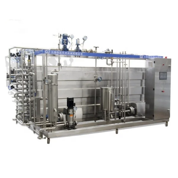 Flavor mik by milk powder tubular UHT sterilization machine from factory