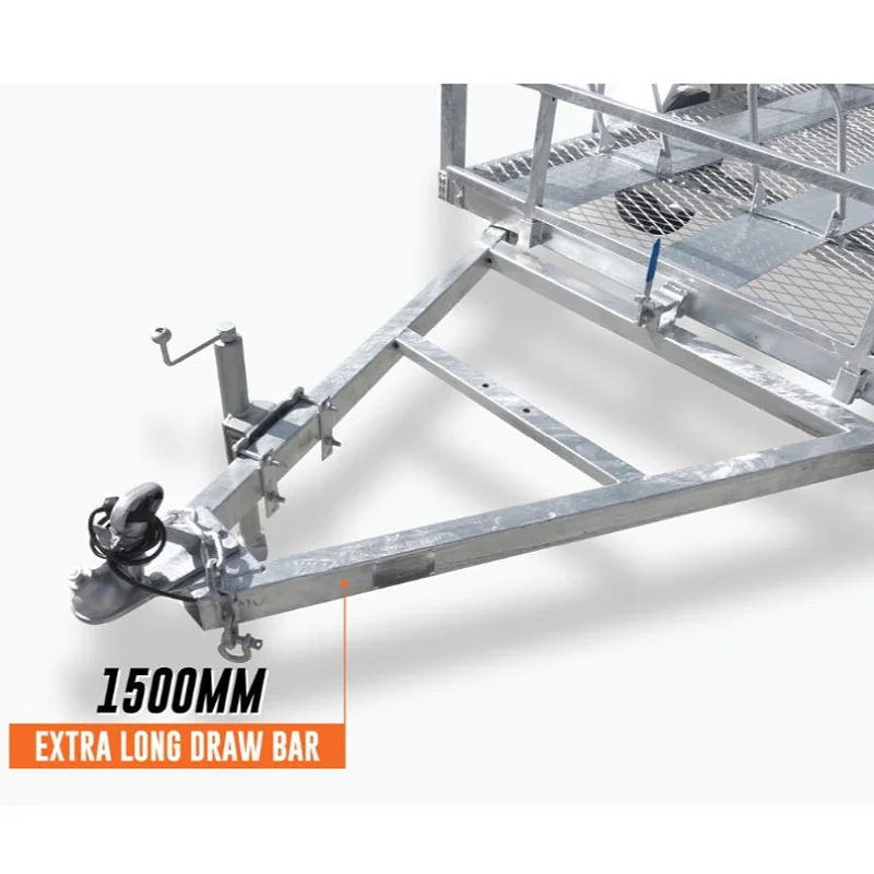 GREAT FAST galvanised motorcycle trailer boat trailer