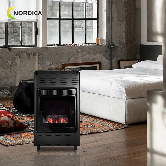 Portable Heater Gas Heater battery Ignition Small Gas Indoor Heater