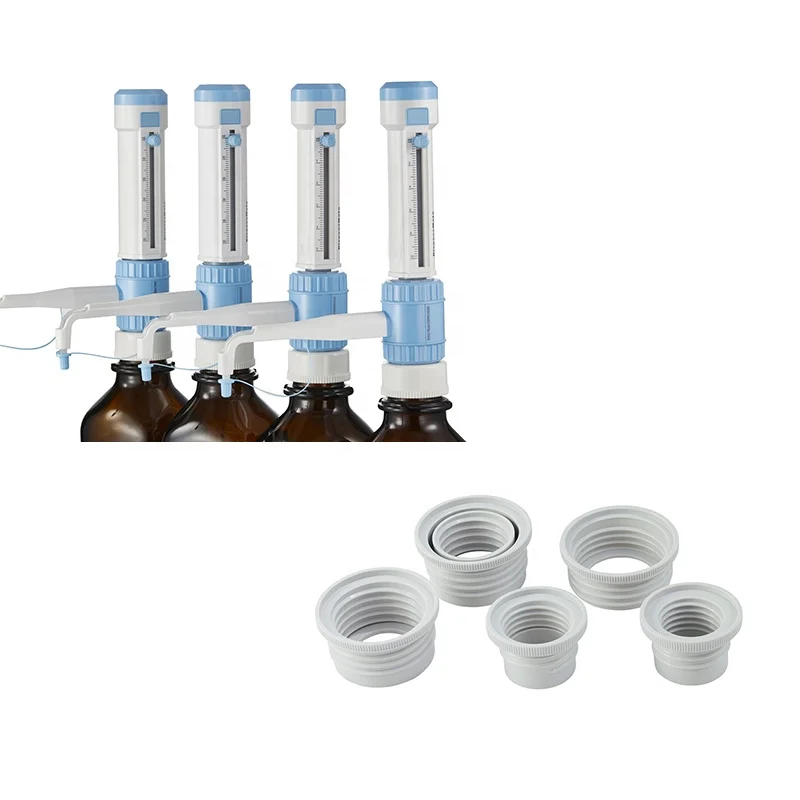 HiYi DispensMate 0.5-50ml Bottle Top Dispenser Without Brown Reagent Bottle Use In Food And Beverage Labs