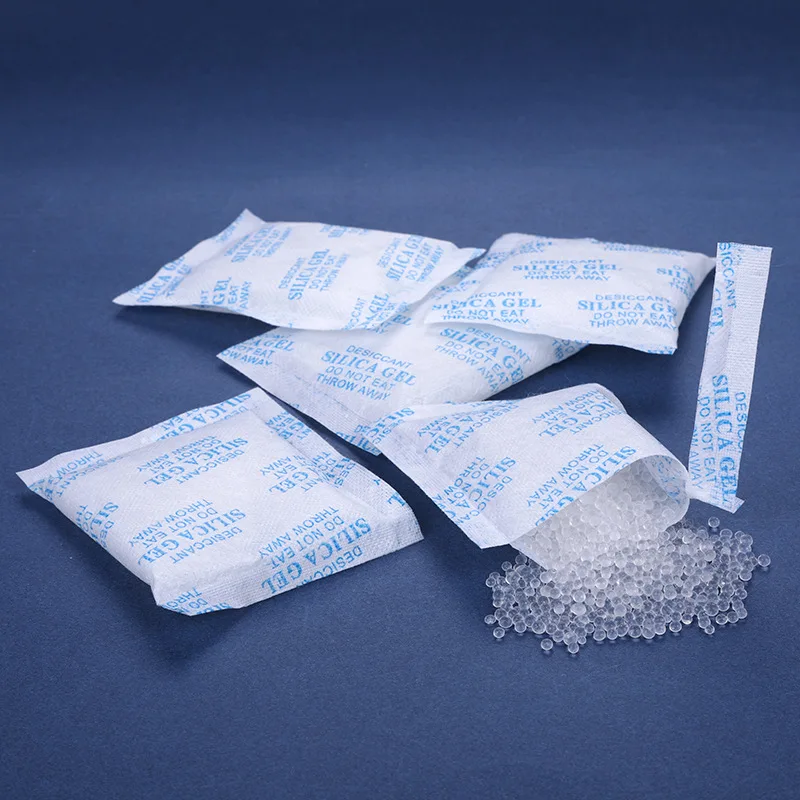 Silica Gel Moq 25kg Moisture Adsorption Small Bag Desiccant Silica Gel To Control Humidity Of Environment