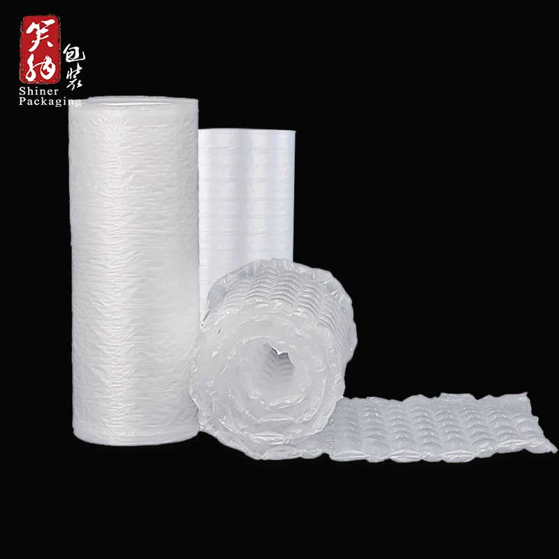 300M Air Pack Inflatable Packaging for Packing Machine Bubble Bag Air Cushion Film Wrap Roll Buffer Airbag Void Fill Shipping