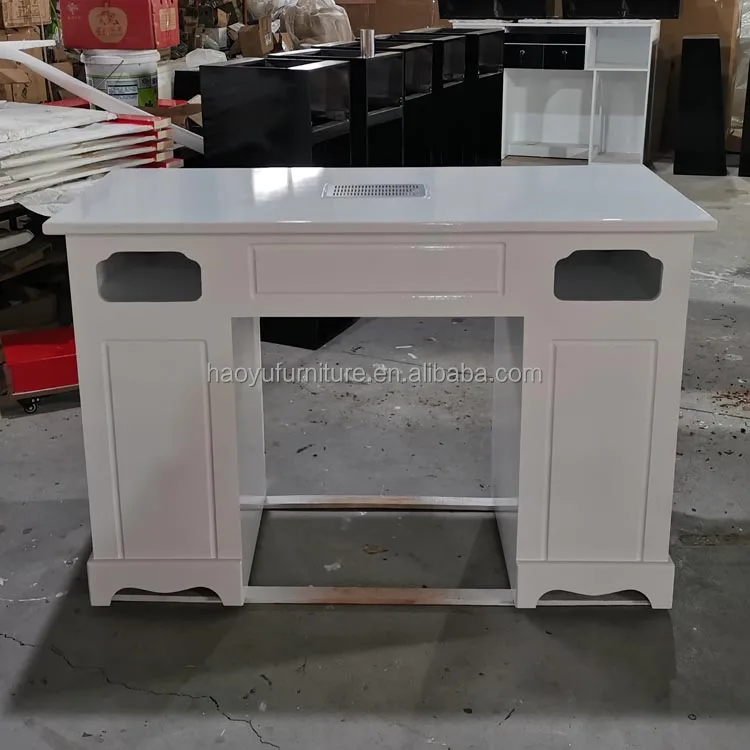 XJ53  cheap nail table modern nail tech table white nail manicure table