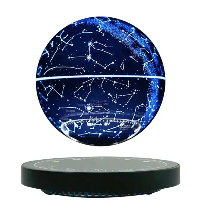 Magnetic Levitating Starry Sky Lamp Floating Table Lamp Creative Gift LED Decorative Table Lamp Magnetic levitation star ball
