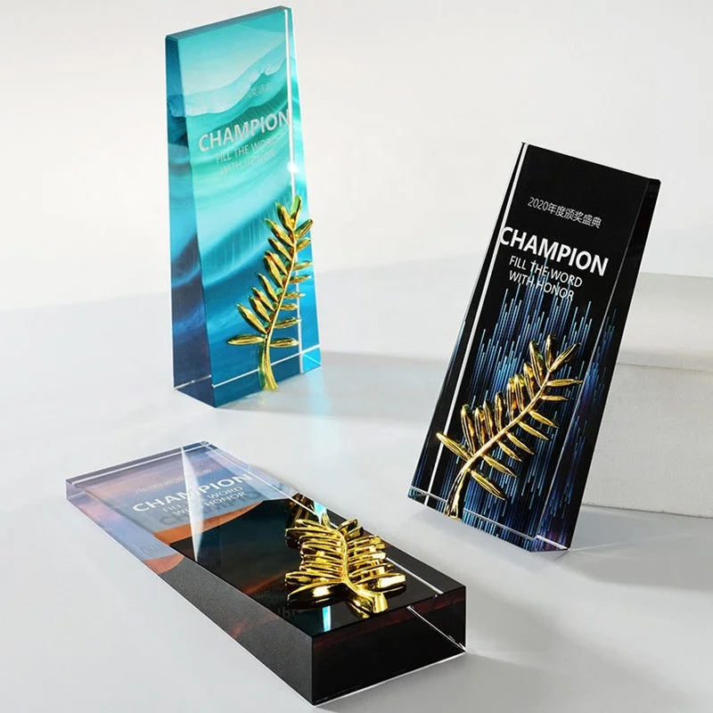 High Standard Business Gift Fine Workmanship Personalized Custom Trophy Custom Crystal