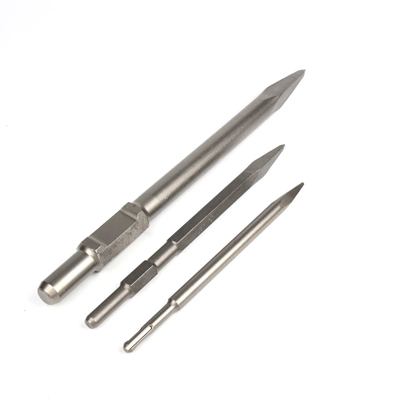 PH65 Chisel 40Cr Material Heavy Duty Bull Point Chisel For Electric breaker Air demolition pick hammer