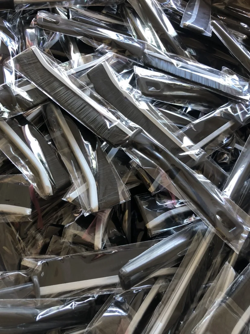 Factory Wholesale Crevice Brush Bathroom Kitchen Tile Dead Corner Cleaning Crack Dust Hard Bristle Crevice Cleaning Brush