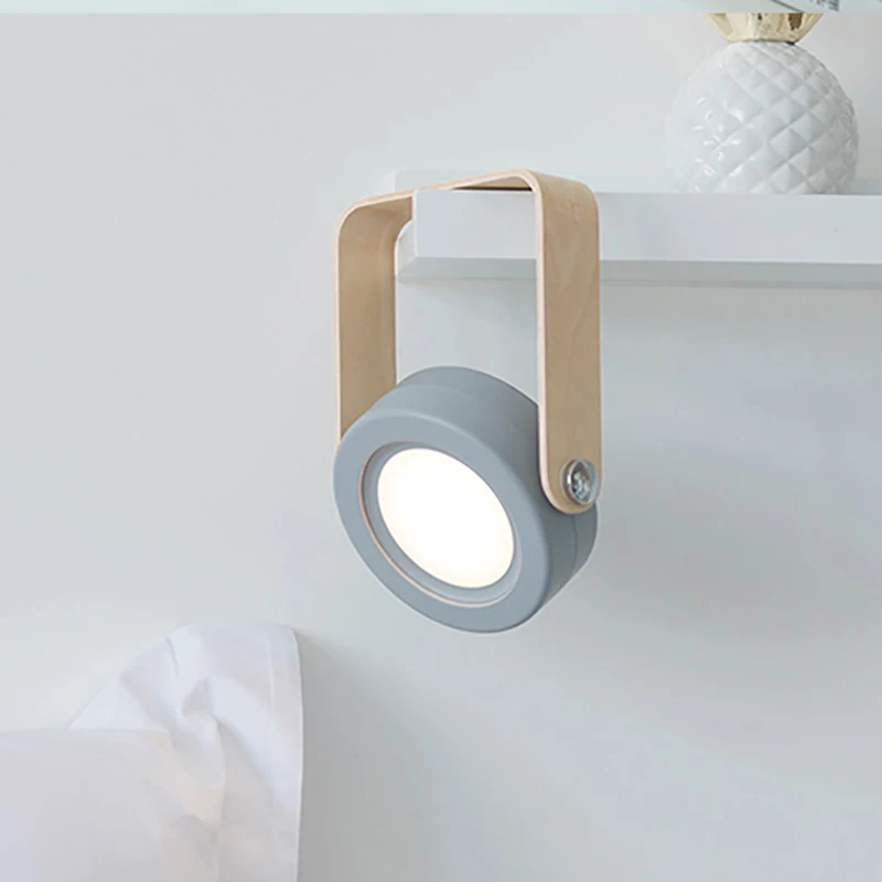 Lantern warm handing light night lamp folding lamp bedroom head of a bed reading lamp