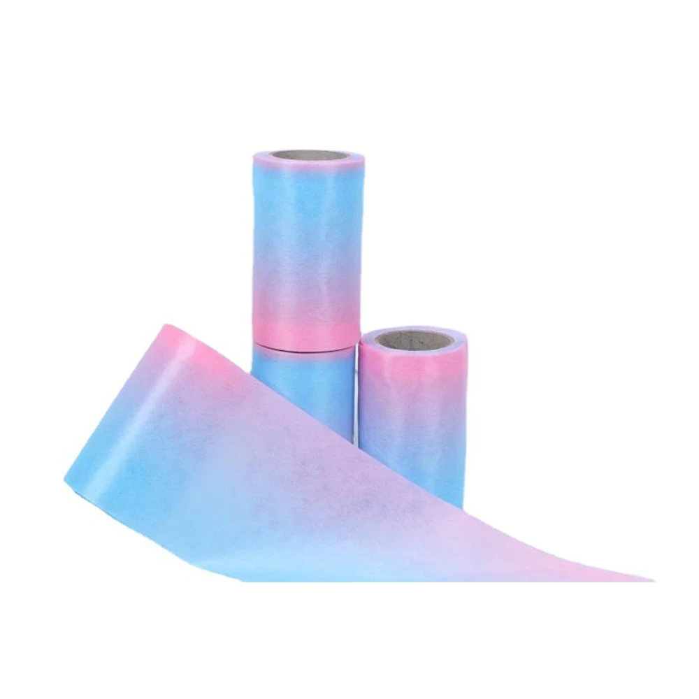 China Custom Pattern PP Spunbond Nonwoven Fabric 100%Polypropylene Mask Non Woven Fabric Rolls Manufacturer
