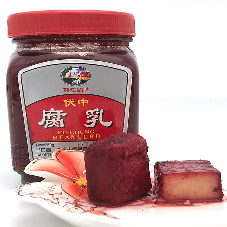 Wholesale Price Chinese Special Sauces 2.5kg-Red Fermented Bean Curd Dipping Sauce
