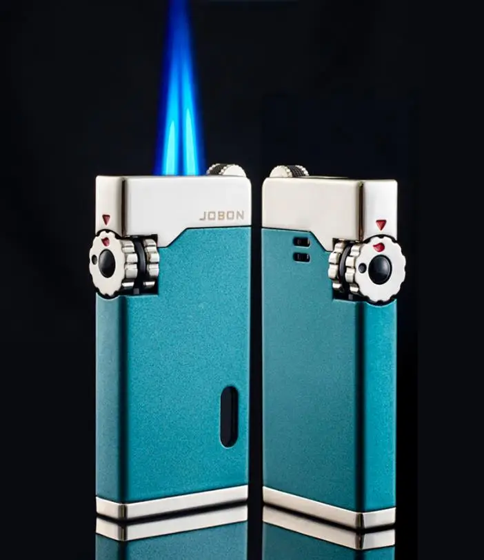 Dual Direct-Flush Windproof Lighter Personalized cigar lighter Gas Lighter