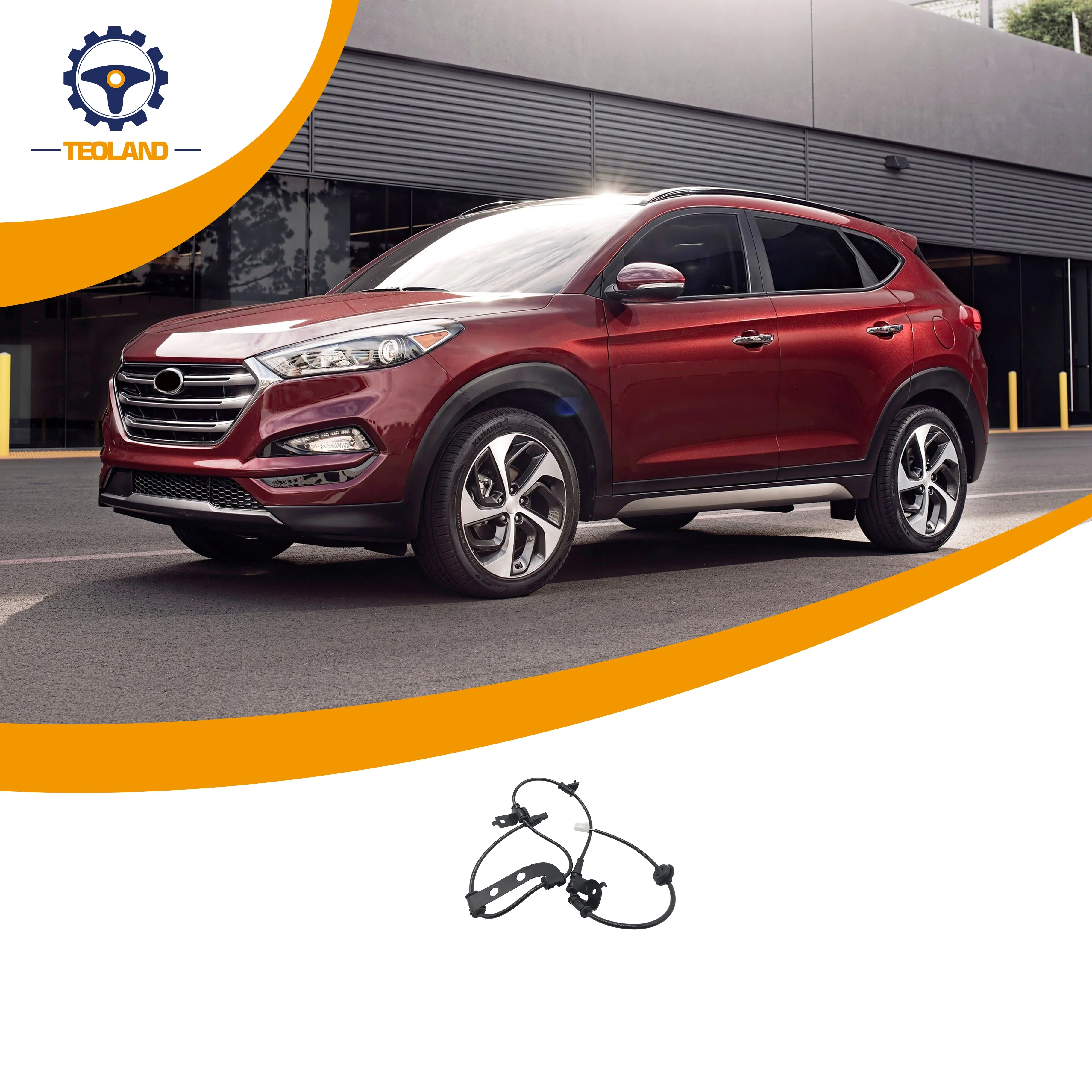 For Hyundai Tucson IX35 2010-2017 Rear Left ABS Wheel Speed Sensor 2WD 95680-2Z300