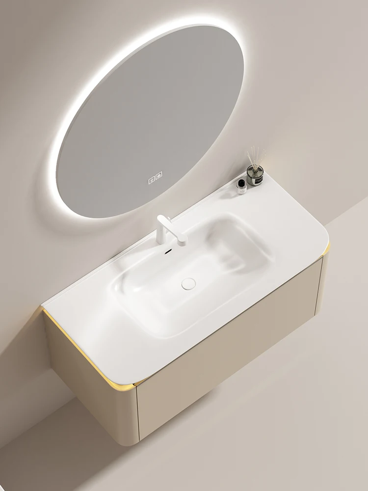 Wholesale Fine Quality Mounted Simple Design Bathroom Vanity Cabinet Set Smart Toilet Cabinet Bathroom