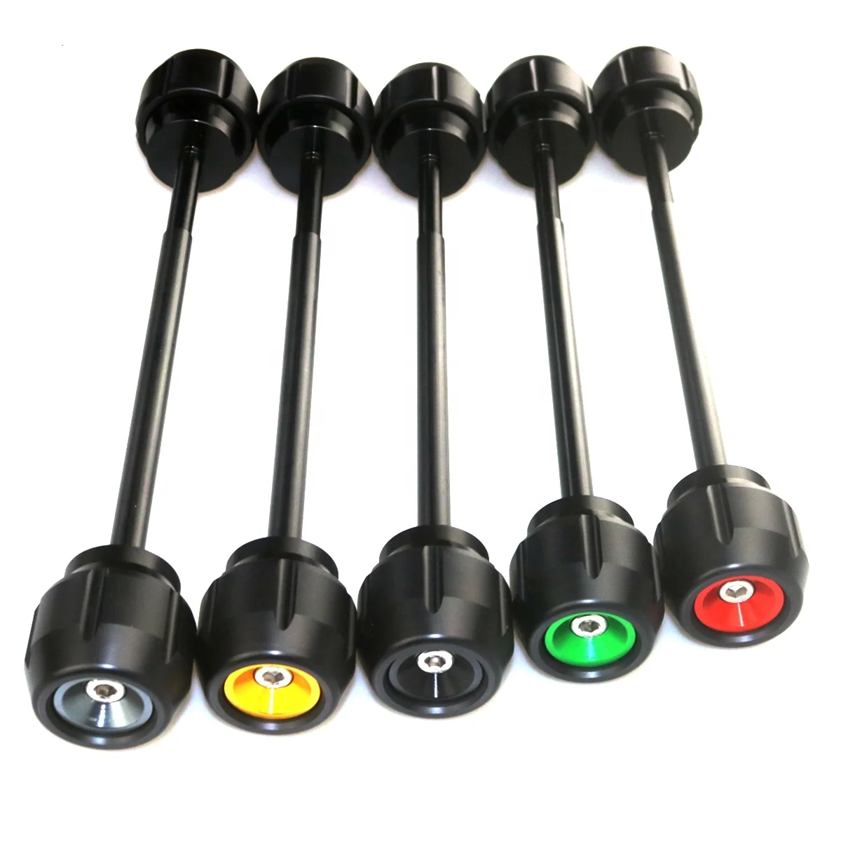 Motorcycle Front CNC Wheel Axis Fork Crash Protection Slider Stand Screw For KAWASAKI Z900 2017 2018 2019