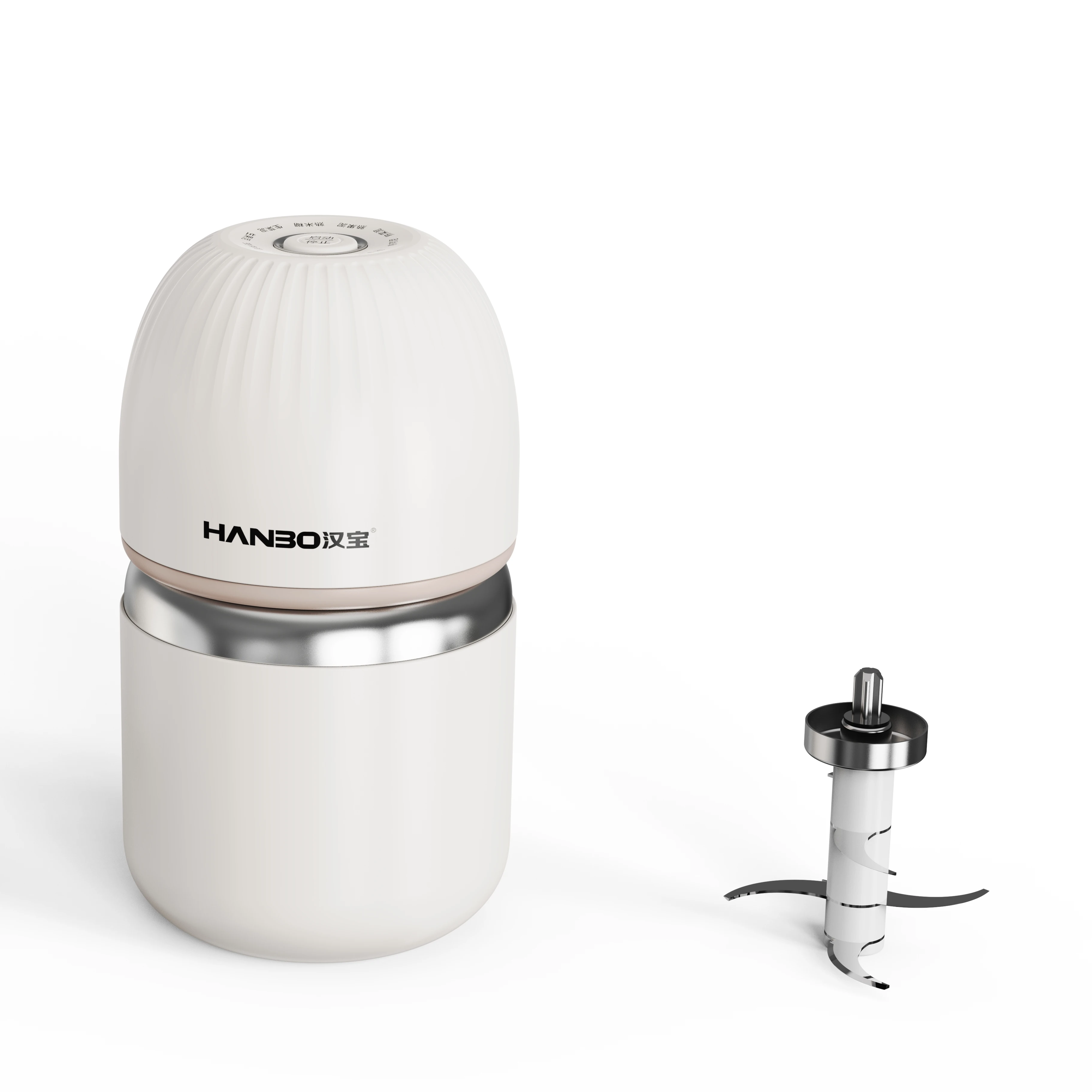 4 In 1 Multifunction Little Appliance Baby Food Processor Mixing Puree Blender Low Noise Lightweight Baby Food Makers